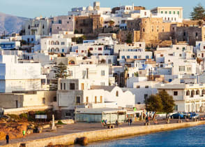 Naxos island in the Aegean Sea, Greece