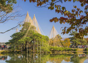 Kenroku-en Garden in Kanazawa, Japan