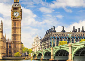 Big Ben and The Houses of Parliament in London