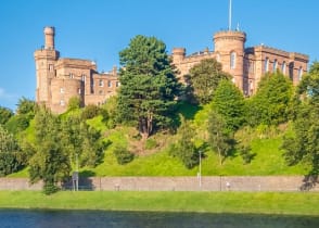 Inverness Castle in Scotland