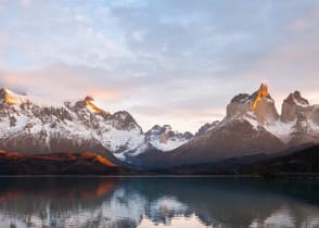 Lake Pehoe at Torres del Paine, Chile