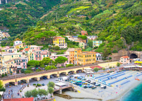 Colorful town of Cinque Terre, Liguri, Italy