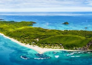 Fiji Island aerial view