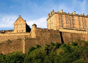 Edinburgh Castle in Scotland