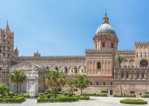 Palermo Cathedral in Sicily, Italy