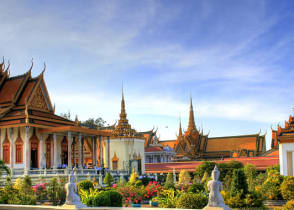 Phnom Royal Palace in Cambodia