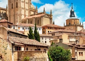 Old tow of Segovia, Spain