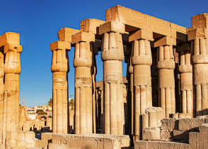 Ruins of the Temple of Amon Ra, Luxor, Egypt