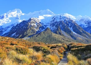 Mt. Cook National Park in New Zealand