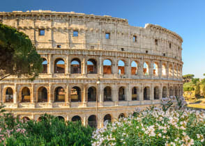 The Colosseum in Rome, Italy