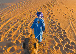 Sahara desert in Morocco