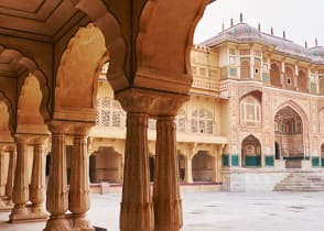 Amber Fort in Jaipur, Rajasthan, India