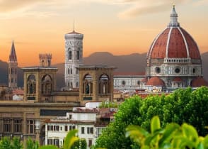 Cathedral of Saint Mary of the Flower in Florence in Italy