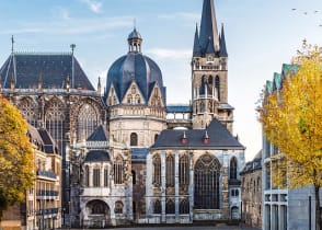 UNESCO World Heritage site, Aachen Cathedral, in Aachen, Germany