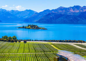 Relax in the southernmost wine-growing region of the world, Lake Wanaka