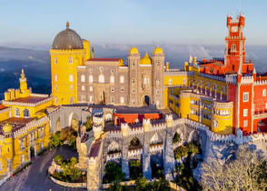 National palace of Pena, in Sintra, Portugal