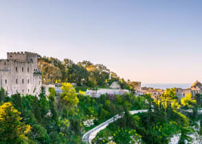 Castello di Venere in Erice, Sicily, Italy