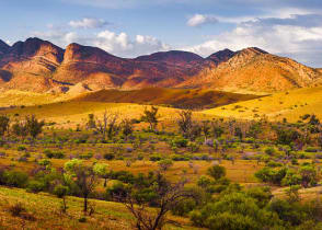 Flinders Island Hills in Australia