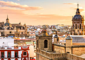 Seville skyline, Spain