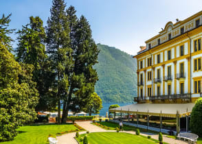 Villa d'Este in Cernobbio on Lake Como, Italy