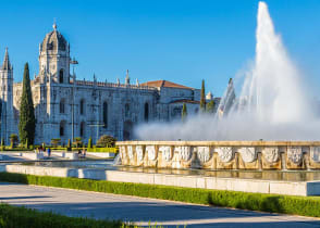 Jeronimos Monastery is one of the most beautiful places in Lisbon.