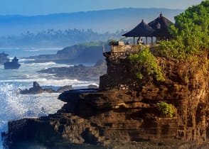 Tanah Lot Temple on Bali island, Indonesia