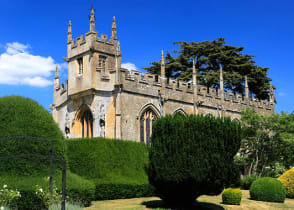 Sudeley Castle near Winchcombe village in England