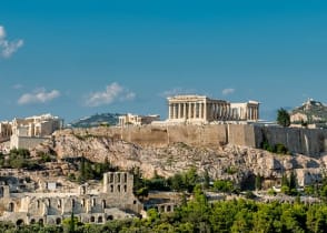 The Acropolis in Athens, Greece