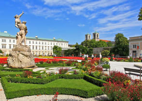 Mirabell Palace garden, Salzburg, Austria