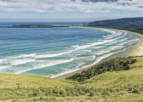 Walk through the unique landscape of the Central Otago region, New Zealand