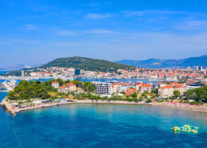 Split Beach Bacvice, Croatia