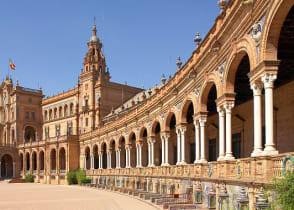 Spanish Palace in Seville, Spain