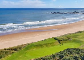 Golf course in Cruden Bay, Scotland