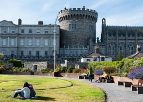 Dublin Castle in Ireland