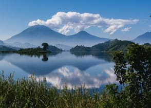 Lake Mutanda in Bwindi Impenetrable National Park