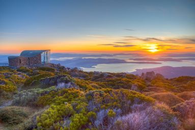 Mount Wellington in Hobart, Tasmania