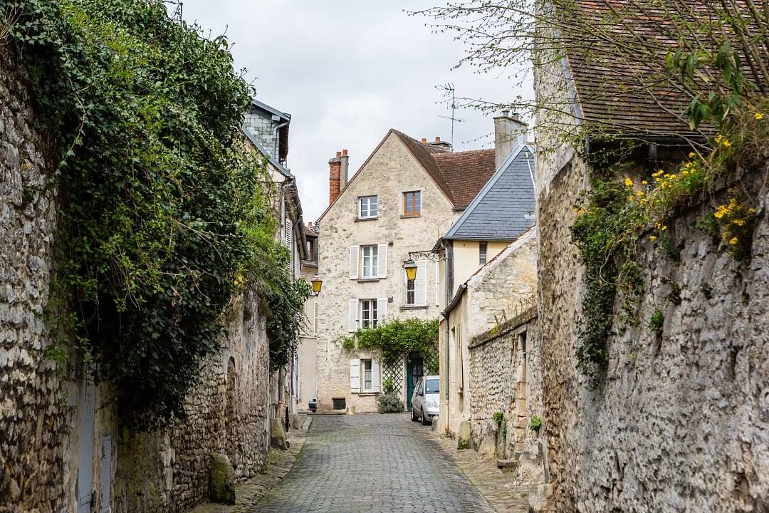 Village in Senlis, France.