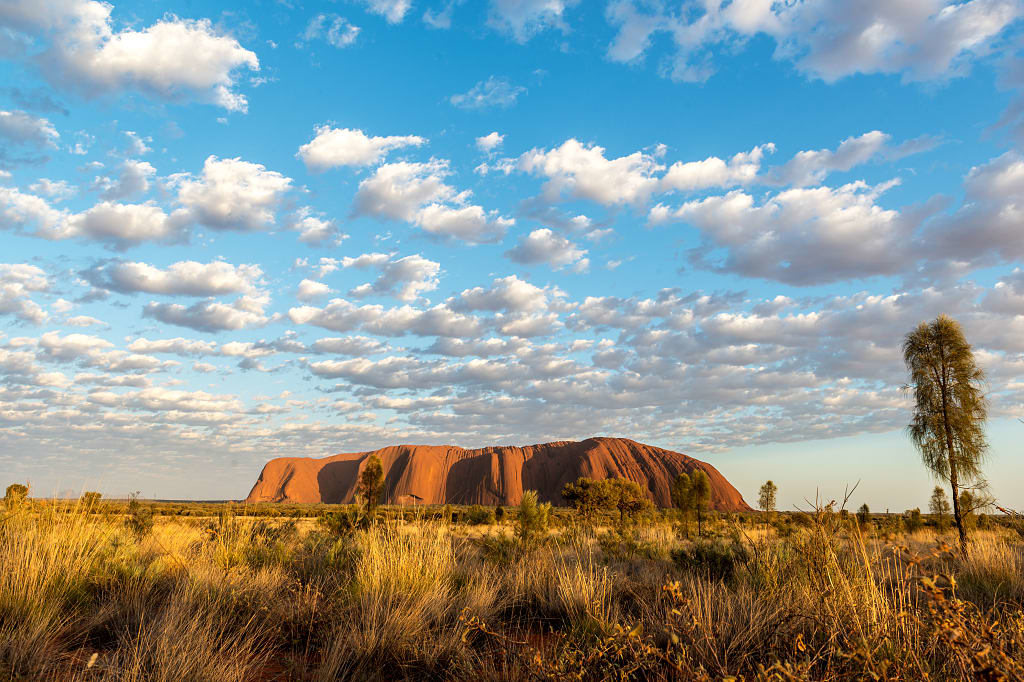 Uluru in the Australian Outback