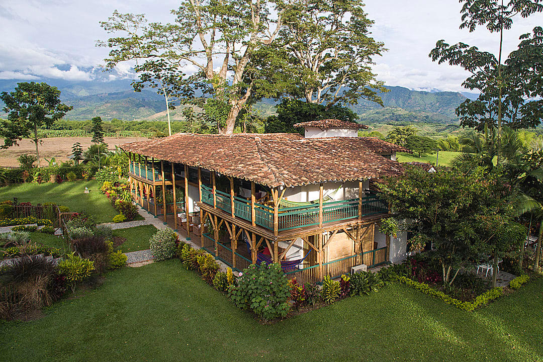 Hacienda Bambusa in Quindío Colombia. Photo courtesy of Hacienda Bambusa