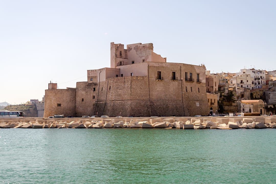 Castellammare Castle, Trapani, Italy.