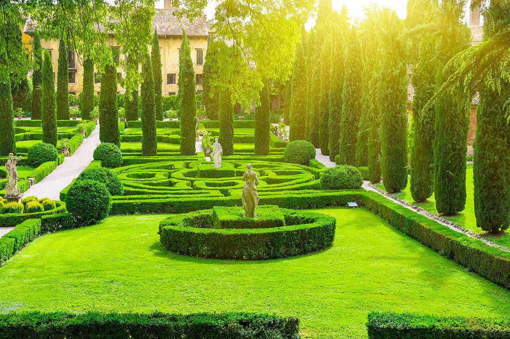 Giusti Garden in Verona, Italy