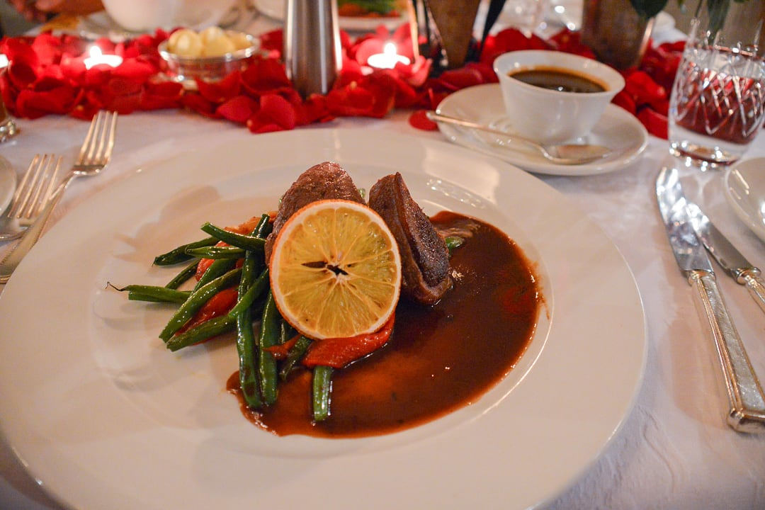 Cuisine at lodge in Ngorongoro Crater, Tanzania