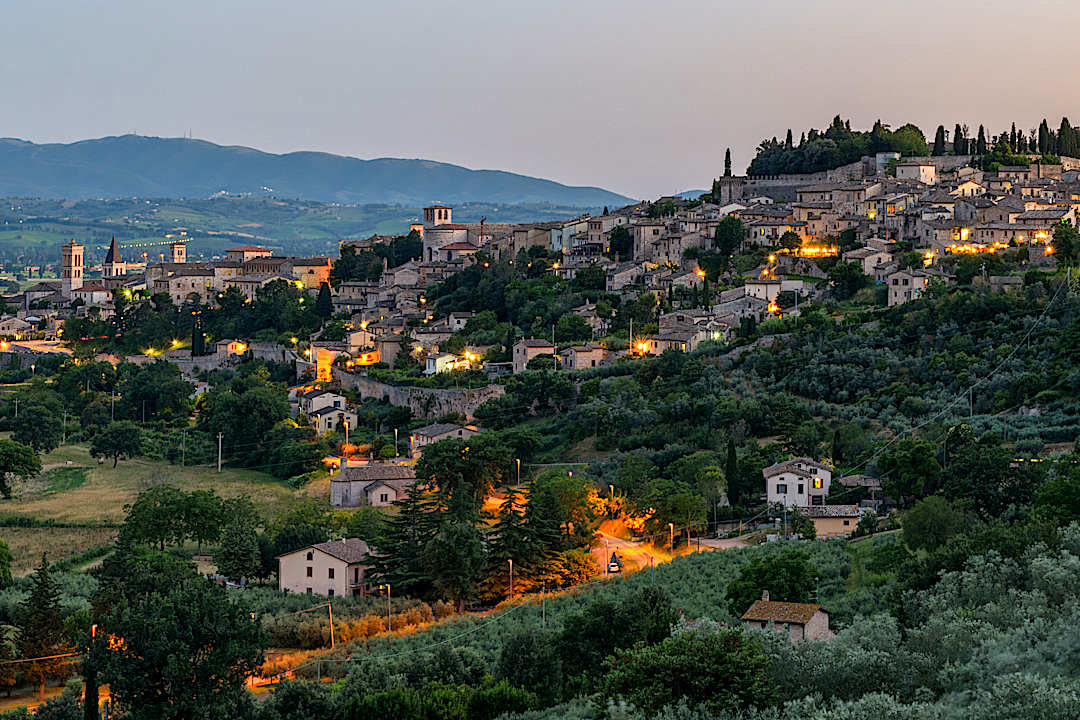 Spello, a small village in Umbria, Italy.