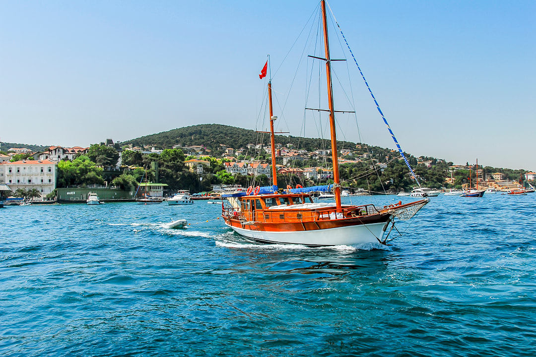 Heybeliada is one of the Prince Islands, Turkey.