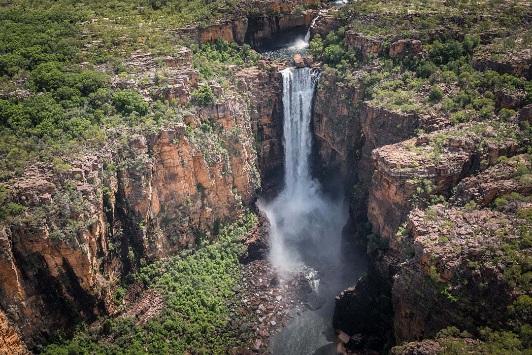 The Kakadu waterfalls, Australia.