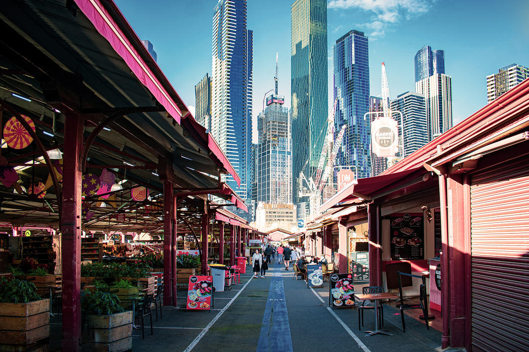 Queen Victoria Market in Melbourne, Australia