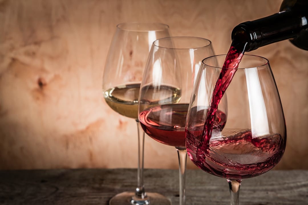 Wine tasting at a winery in La Rioja, Spain 