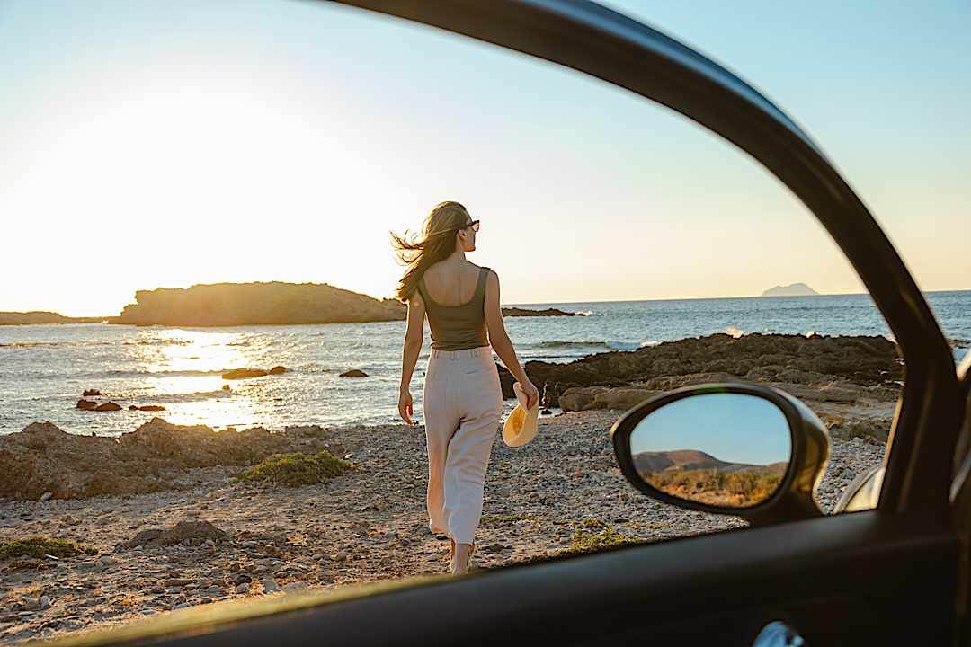 A traveler in Greece