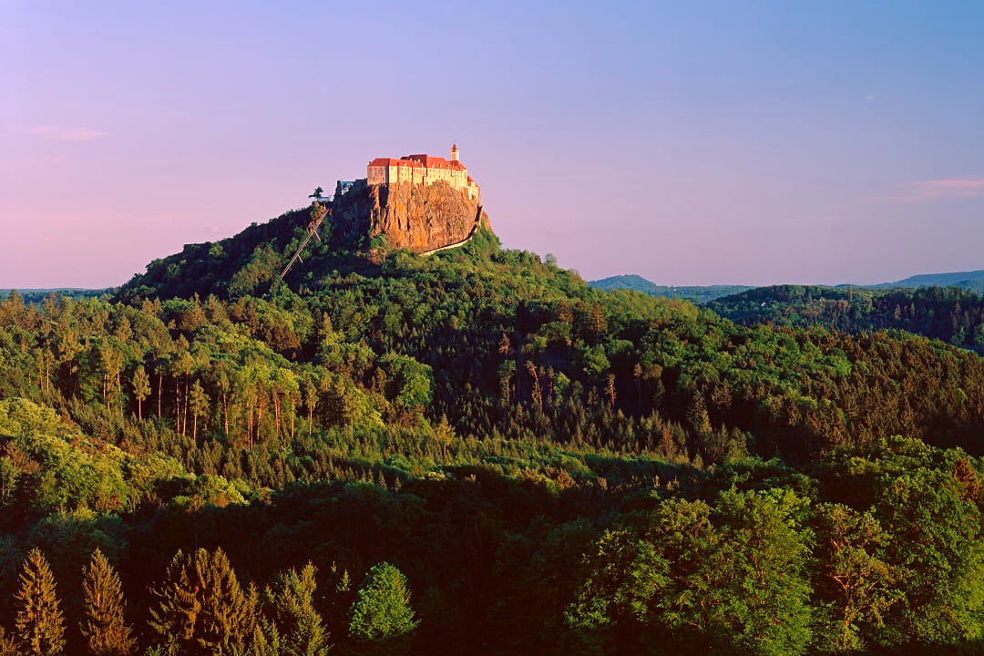 Riegersburg Castle in the Austrian state of Styria