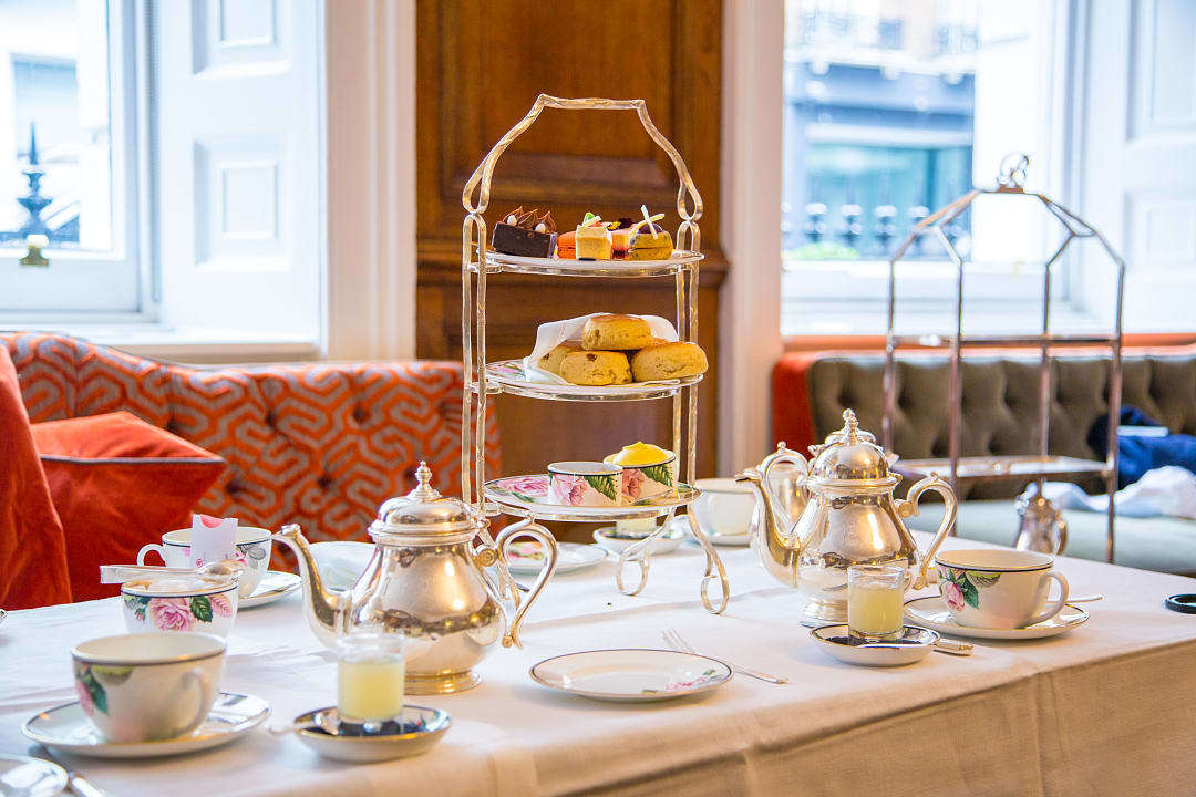Afternoon tea in London.